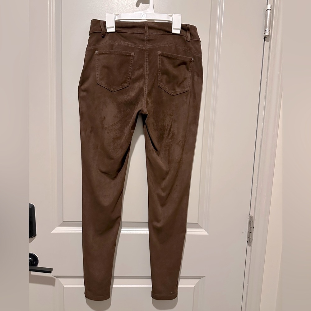 Suede Pants